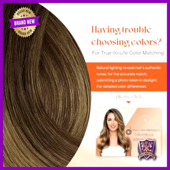 20 Inch Clip In Human Hair Extensions 120g Heat Friendly Remy Hair